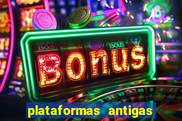 plataformas antigas de jogos